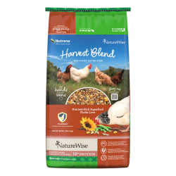 NatureWise® Harvest Blend 18% Textured Layer Feed is a delicious complete layer feed.